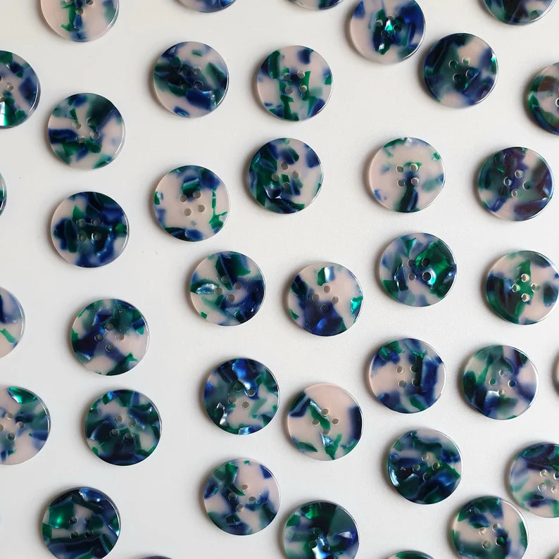 Sublime button set (20mm medium size) - Jason Shop Fittings
