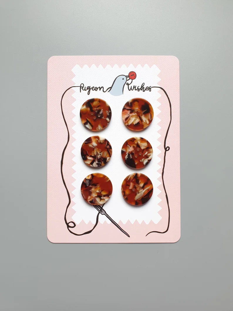 Chai latte button card - Jason Shop Fittings