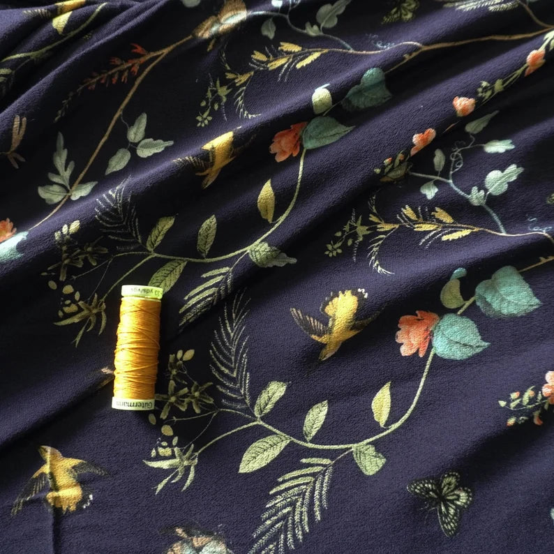 Fitz William Museum Collection Tencel Viscose Crepe | PRICED PER METER - Jason Shop Fittings