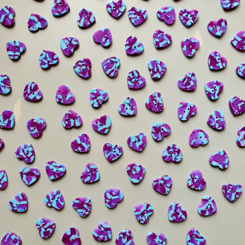 Charmed button set (17mm shirting size) - Jason Shop Fittings