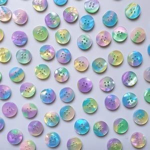 Neverland button set (15mm shirting size) - Jason Shop Fittings
