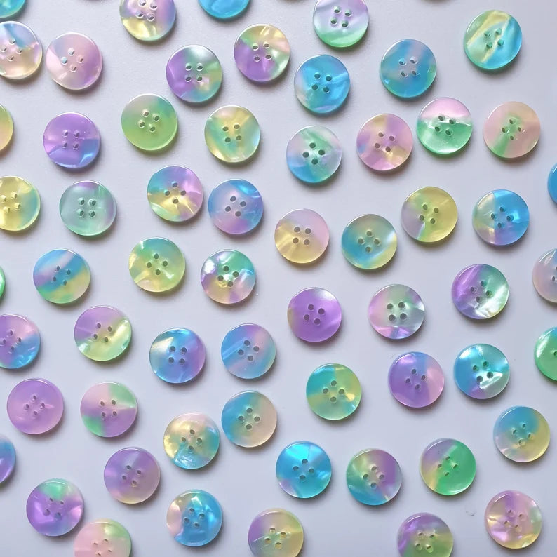 Neverland button set (15mm shirting size) - Jason Shop Fittings