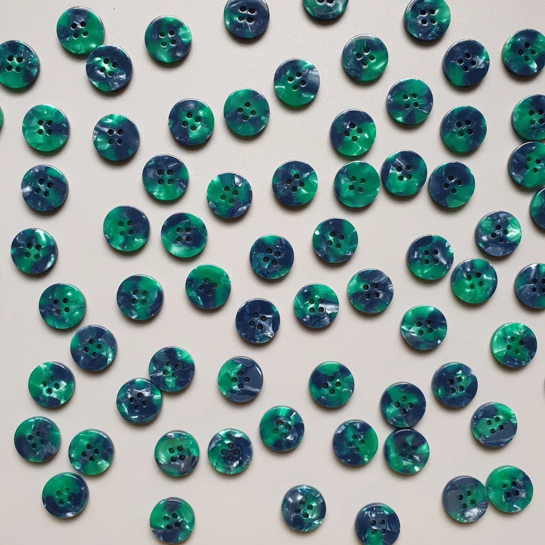 Wicked button set (15mm shirting size) - Jason Shop Fittings