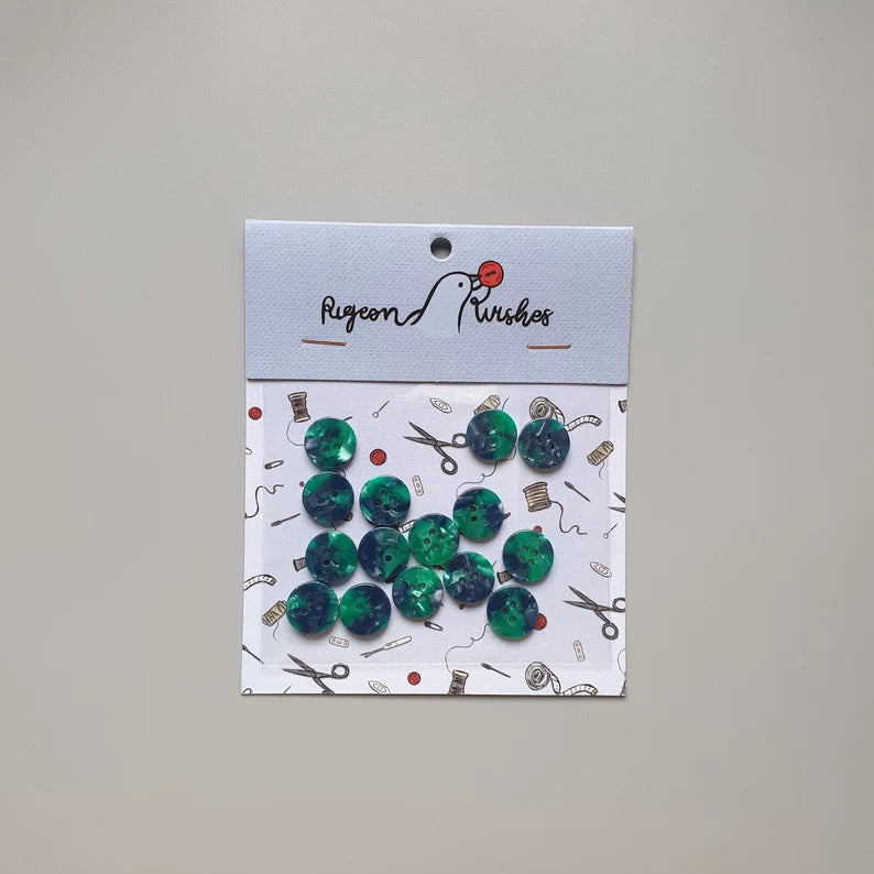 Wicked button set (15mm shirting size) | Jason Shop Fittings