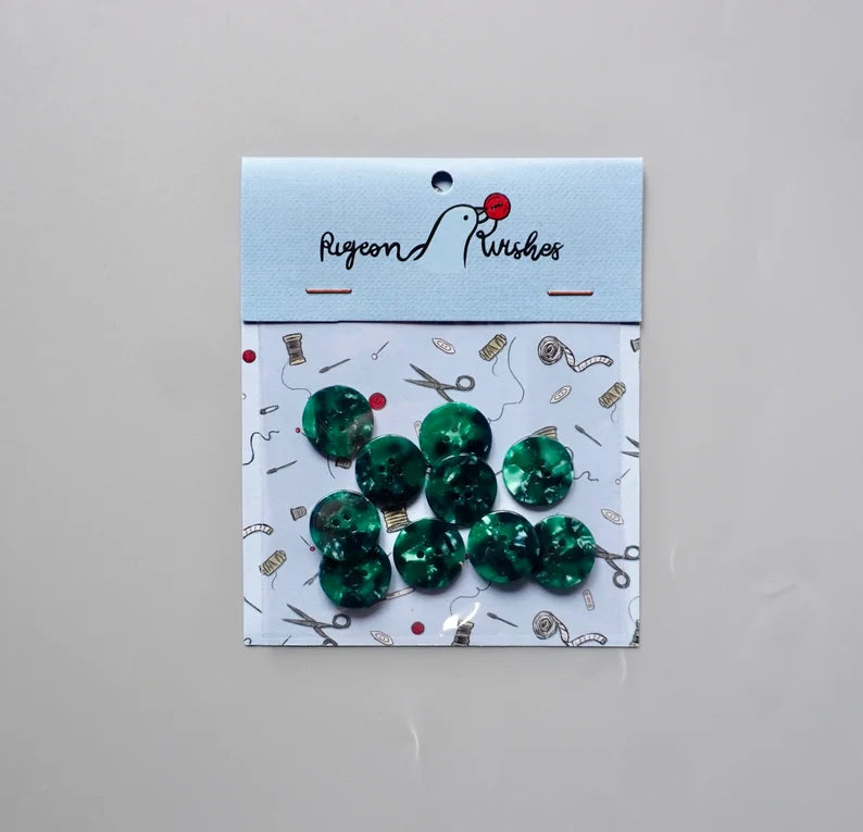 Wicked button set (20mm medium size) - Jason Shop Fittings