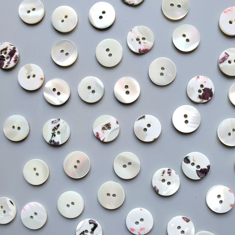 Tarot shell button set (16mm shirting size) - Jason Shop Fittings