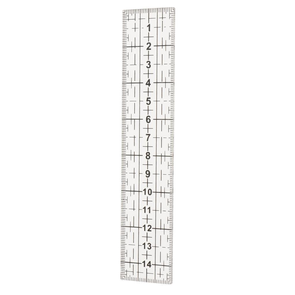 Rectangle Acrylic Quilting Template Patchwork Tailor Drawing Sewing Ruler - Jason Shop Fittings