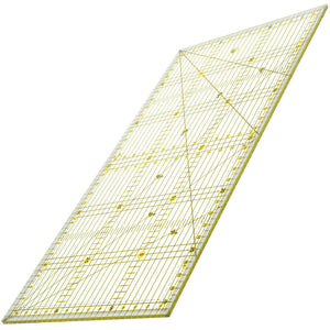Acrylic Quilters Ruler for Precision Cutting (15 x 30cm) - Jason Shop Fittings