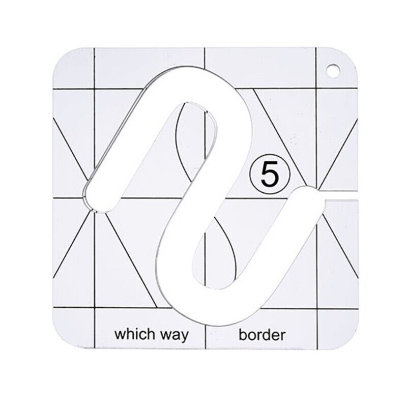 Sewing Patchwork Ruler Quilting Templates Sewing Stencils Acrylic DIY Patchwork - Jason Shop Fittings