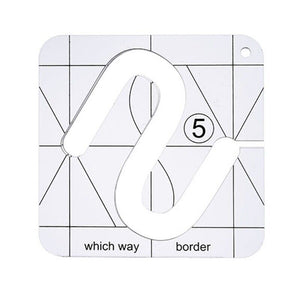 Sewing Patchwork Ruler Quilting Templates Sewing Stencils Acrylic DIY Patchwork - Jason Shop Fittings
