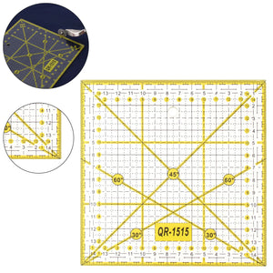 Quilting Ruler Acrylic Quilters' Ruler Fabric Cutting Template for Sewing Crafts - Jason Shop Fittings