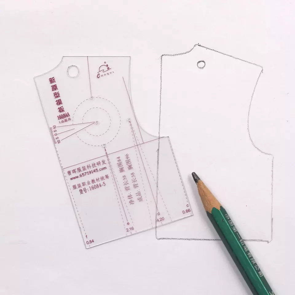 1:3 Fashion Design Ruler Template Clothing Prototype Ruler Clothing Measuring - Jason Shop Fittings