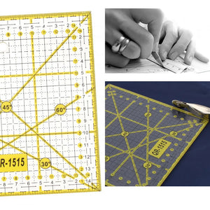 Quilting Ruler Acrylic Quilters' Ruler Fabric Cutting Template for Sewing Crafts - Jason Shop Fittings