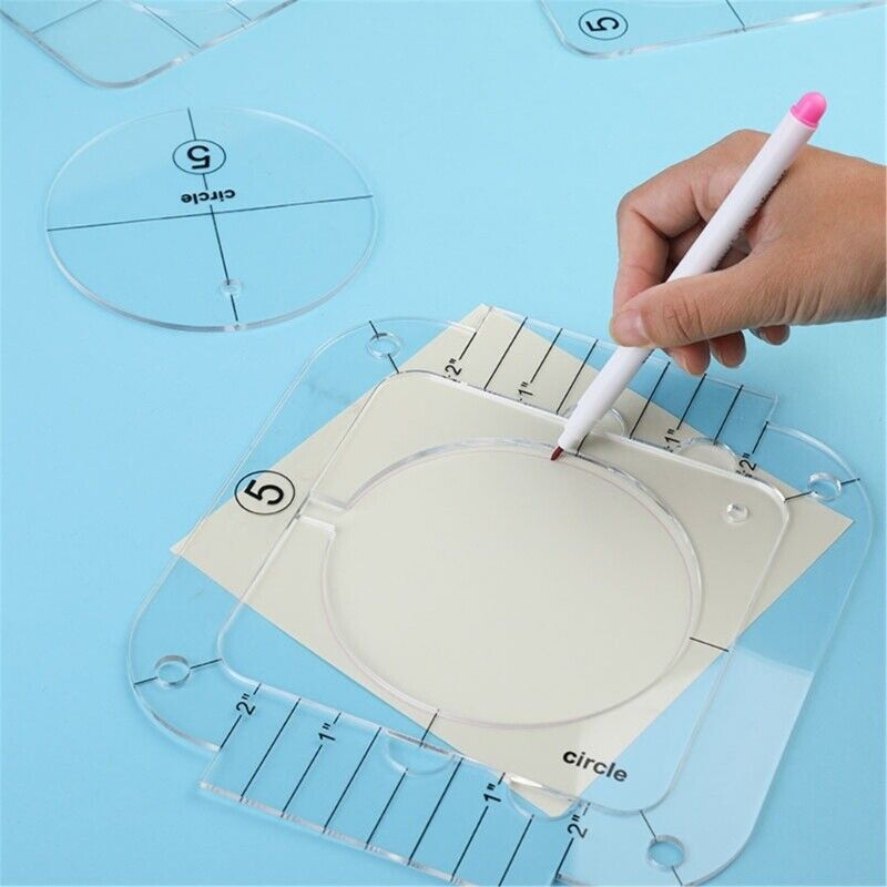 Sewing Patchwork Ruler Quilting Templates Sewing Stencils Acrylic DIY Patchwork - Jason Shop Fittings