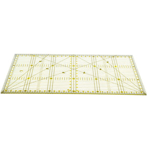 Acrylic Quilters Ruler for Precision Cutting (15 x 30cm) - Jason Shop Fittings