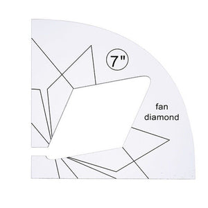 Sewing Patchwork Ruler Quilting Templates Sewing Stencils Acrylic DIY Patchwork - Jason Shop Fittings
