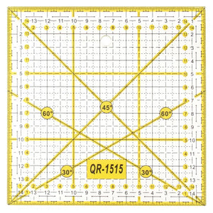 Quilting Ruler Acrylic Quilters' Ruler Fabric Cutting Template for Sewing Crafts - Jason Shop Fittings
