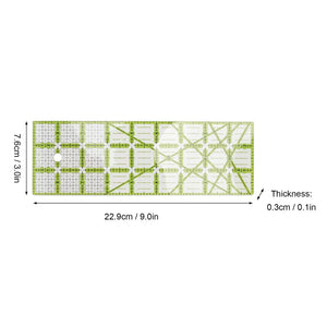 Rectangle Quilting Template Patchwork Sewing Cutting Ruler Tailor DIY - Jason Shop Fittings