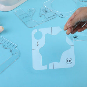 Sewing Patchwork Ruler Quilting Templates Sewing Stencils Acrylic DIY Patchwork - Jason Shop Fittings