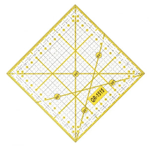 Quilting Ruler Acrylic Quilters' Ruler Fabric Cutting Template for Sewing Crafts - Jason Shop Fittings