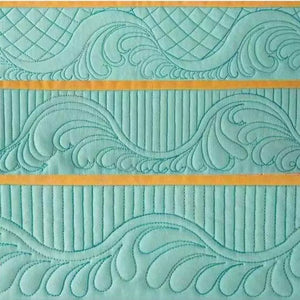 Quilting Template Free Motion Patchwork Quilt Ruler Dressmaking DIY 8x4.2'' - Jason Shop Fittings