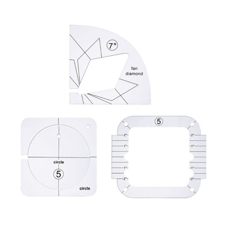 Sewing Patchwork Ruler Quilting Templates Sewing Stencils Acrylic DIY Patchwork - Jason Shop Fittings