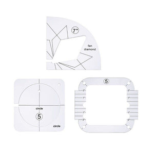 Sewing Patchwork Ruler Quilting Templates Sewing Stencils Acrylic DIY Patchwork - Jason Shop Fittings